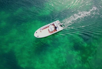 motorboat at sea 2